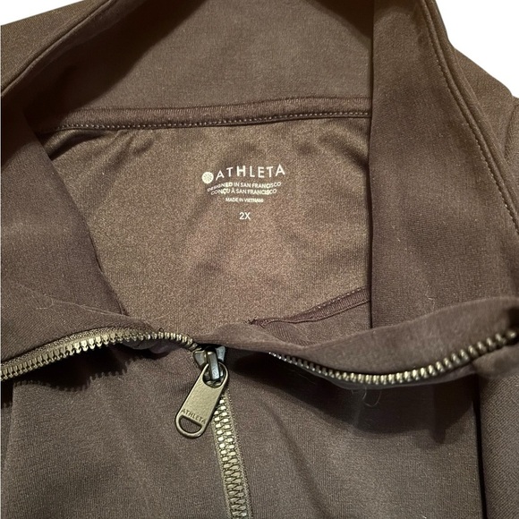 Athleta seasoft quarter zip, Size 2X, Excellent condition - Picture 5 of 6